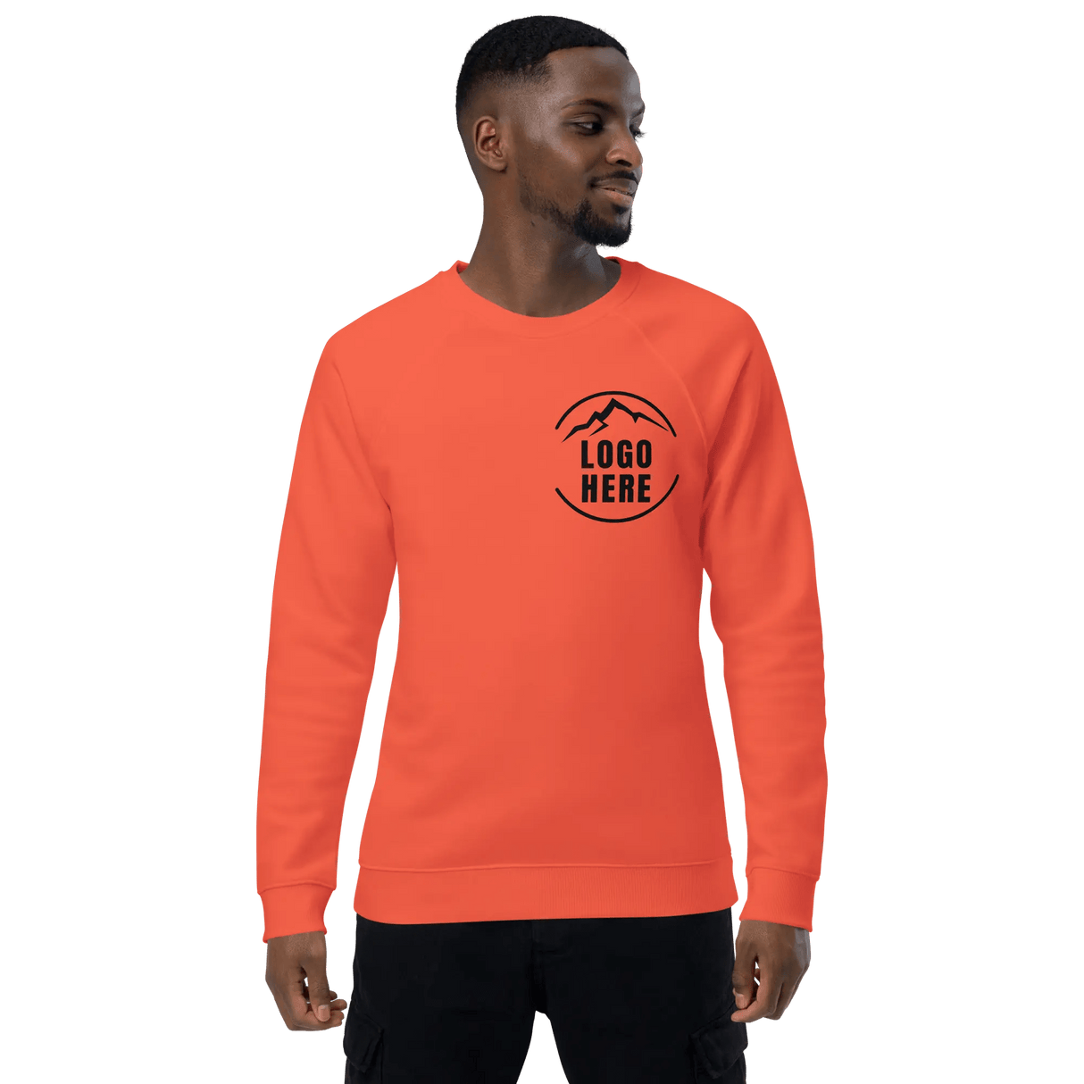 Men's SOL'S Printed Organic Cotton Raglan Baseball Shirt - Arklavo
