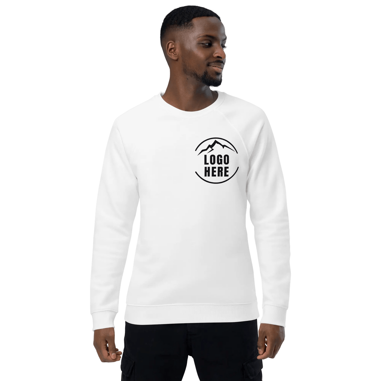 Men's SOL'S Printed Organic Cotton Raglan Baseball Shirt - Arklavo