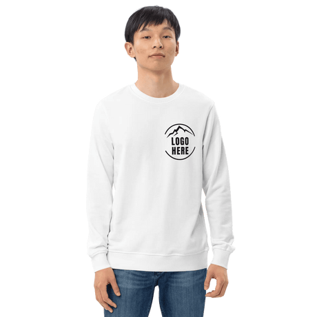 Custom Men's SOL'S Printed Organic Cotton Crewneck Sweatshirt - Arklavo
