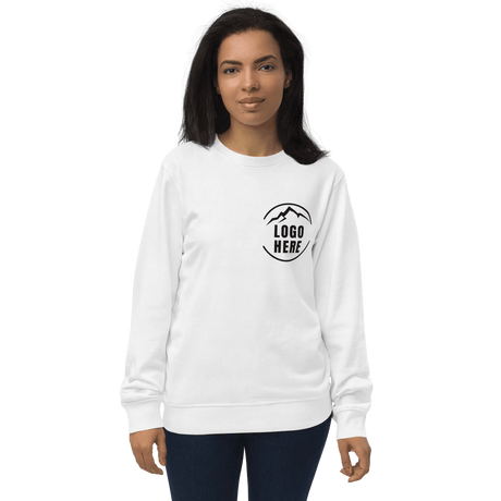 Custom Women's SOL'S Printed Organic Cotton Crewneck Sweatshirt - Arklavo