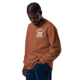 Custom Men's AS Colour Printed Heavyweight Long Sleeve T-Shirt - Arklavo