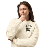 Custom Women's AS Colour Printed Heavyweight Long Sleeve T-Shirt - Arklavo
