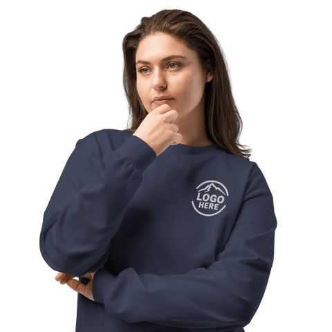 Custom Women's AS Colour Embroidered Heavyweight Long Sleeve T-Shirt - Arklavo