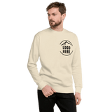 Custom Men's Cotton Heritage Printed Fleece Crewneck Sweatshirt - Arklavo