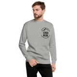 Custom Men's Cotton Heritage Printed Fleece Crewneck Sweatshirt - Arklavo