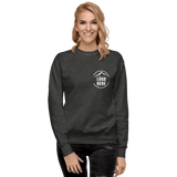 Custom Women's Cotton Heritage Printed Fleece Crewneck Sweatshirt - Arklavo