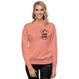 Custom Women's Cotton Heritage Printed Fleece Crewneck Sweatshirt - Arklavo