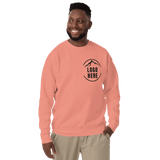 Custom Men's Cotton Heritage Printed Fleece Crewneck Sweatshirt - Arklavo