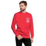 Custom Men's Cotton Heritage Printed Fleece Crewneck Sweatshirt - Arklavo