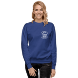 Custom Women's Cotton Heritage Printed Fleece Crewneck Sweatshirt - Arklavo
