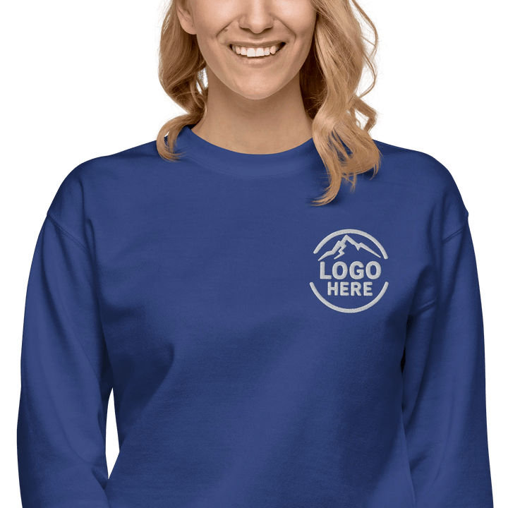 Your logo, embroidered