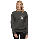 Custom Women's Cotton Heritage Printed Fleece Crewneck Sweatshirt - Arklavo