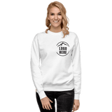 Custom Women's Cotton Heritage Printed Fleece Crewneck Sweatshirt - Arklavo