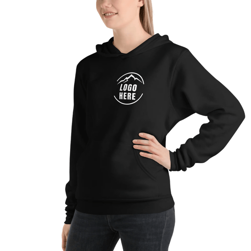 Custom Women's Bella + Canvas Printed Fleece Pullover Hoodie - Arklavo