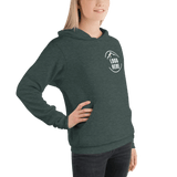 Custom Women's Bella + Canvas Printed Fleece Pullover Hoodie - Arklavo