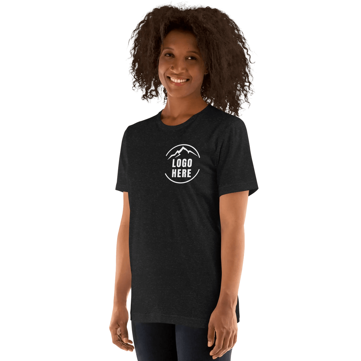 Custom Women's Bella + Canvas Printed Crewneck T-Shirt - Arklavo