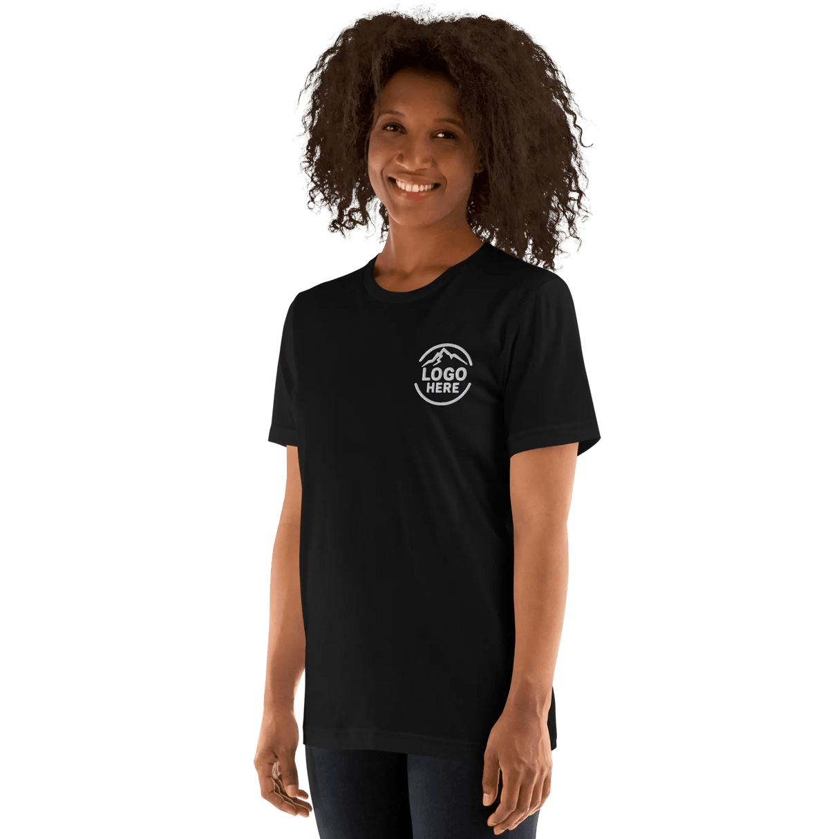 Custom Women's Bella + Canvas Embroidered T-Shirt - Arklavo