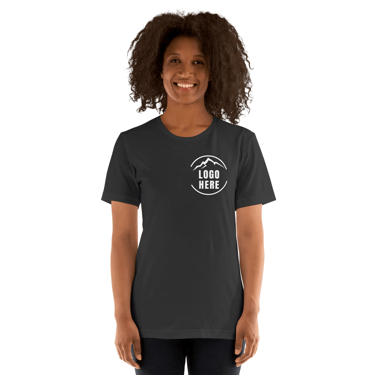 Custom Women's Bella + Canvas Printed Crewneck T-Shirt - Arklavo