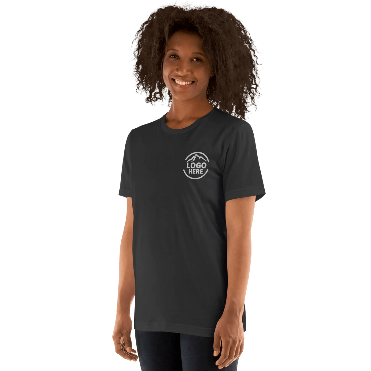 Custom Women's Bella + Canvas Embroidered T-Shirt - Arklavo