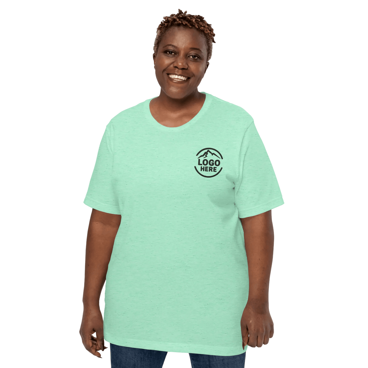 Custom Women's Bella + Canvas Embroidered T-Shirt - Arklavo