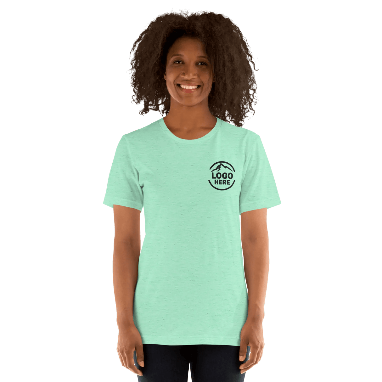 Custom Women's Bella + Canvas Embroidered T-Shirt - Arklavo