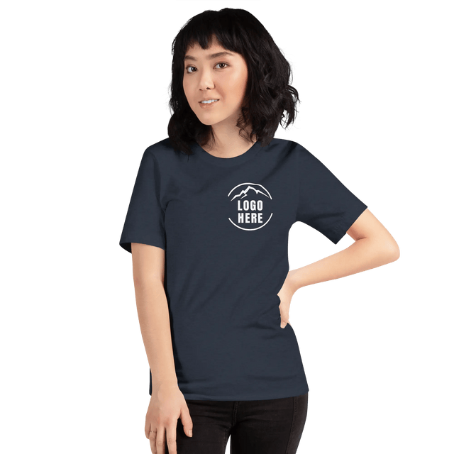 Custom Women's Bella + Canvas Printed Crewneck T-Shirt - Arklavo