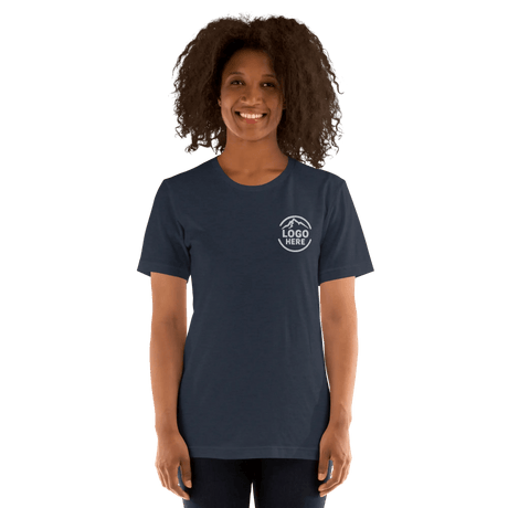 Custom Women's Bella + Canvas Embroidered T-Shirt - Arklavo