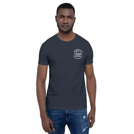 Custom Men's Bella + Canvas Embroidered T-Shirt - Arklavo