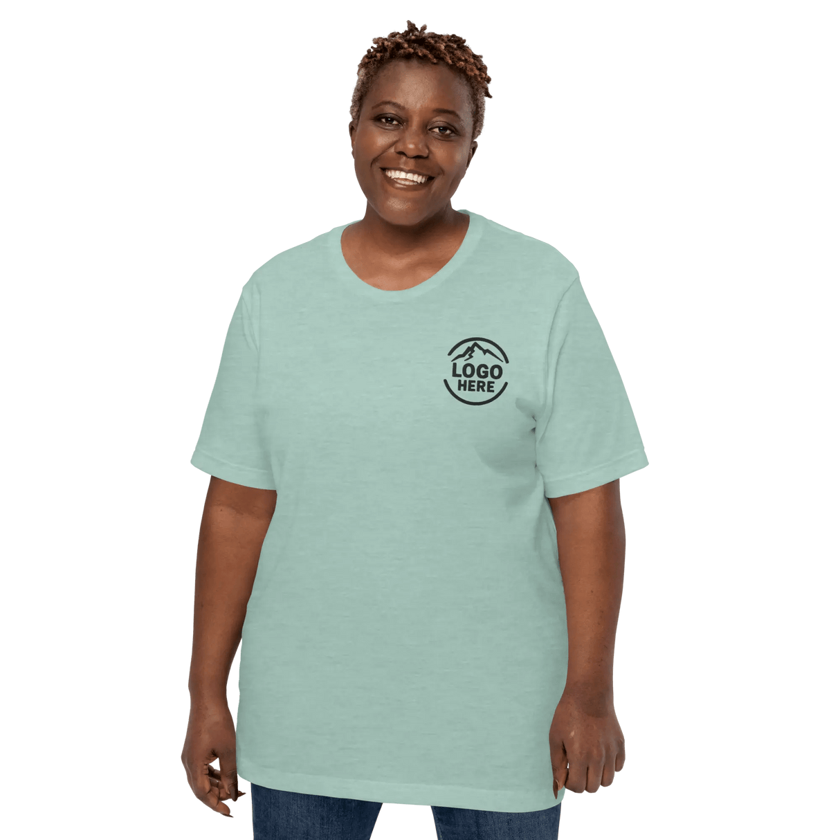 Custom Women's Bella + Canvas Embroidered T-Shirt - Arklavo