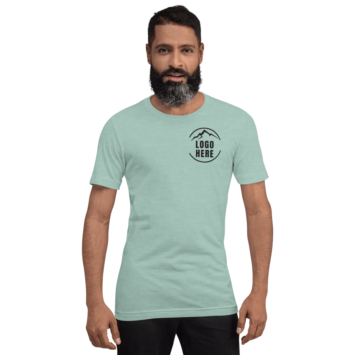 Custom Men's Bella + Canvas Printed Crewneck T-Shirt - Arklavo