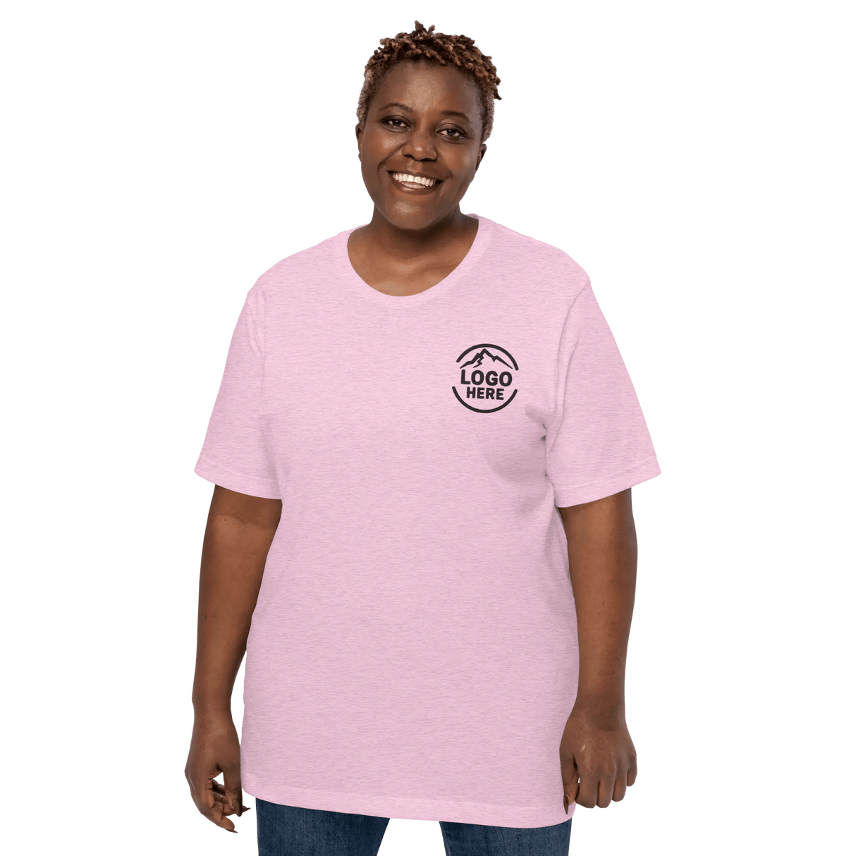 Custom Women's Bella + Canvas Embroidered T-Shirt - Arklavo