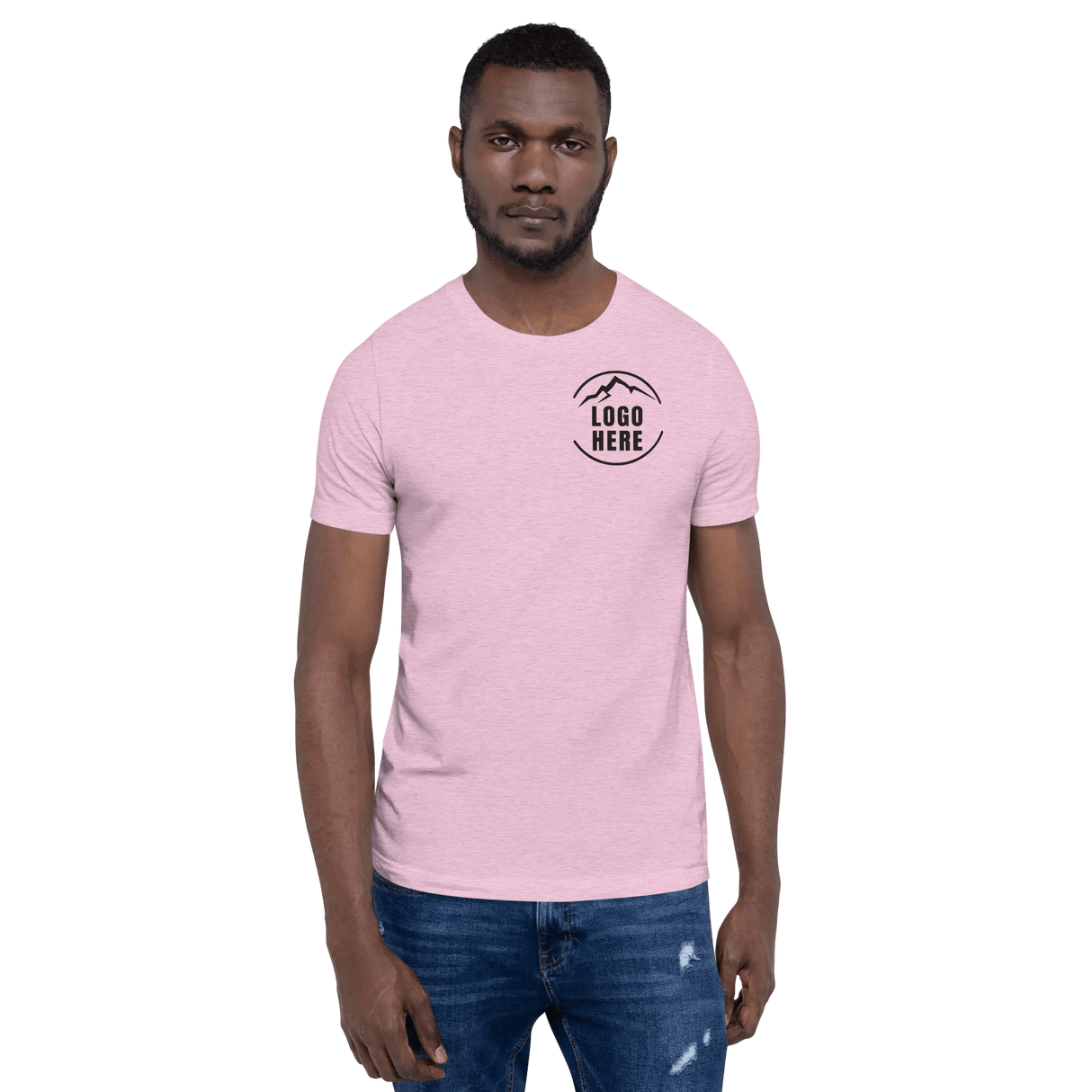 Custom Men's Bella + Canvas Printed Crewneck T-Shirt - Arklavo