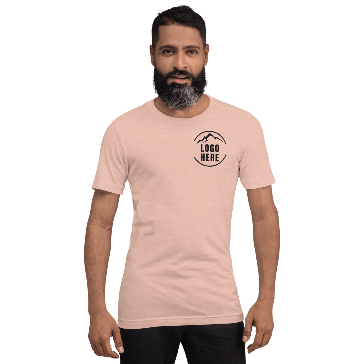 Custom Men's Bella + Canvas Embroidered T-Shirt - Arklavo