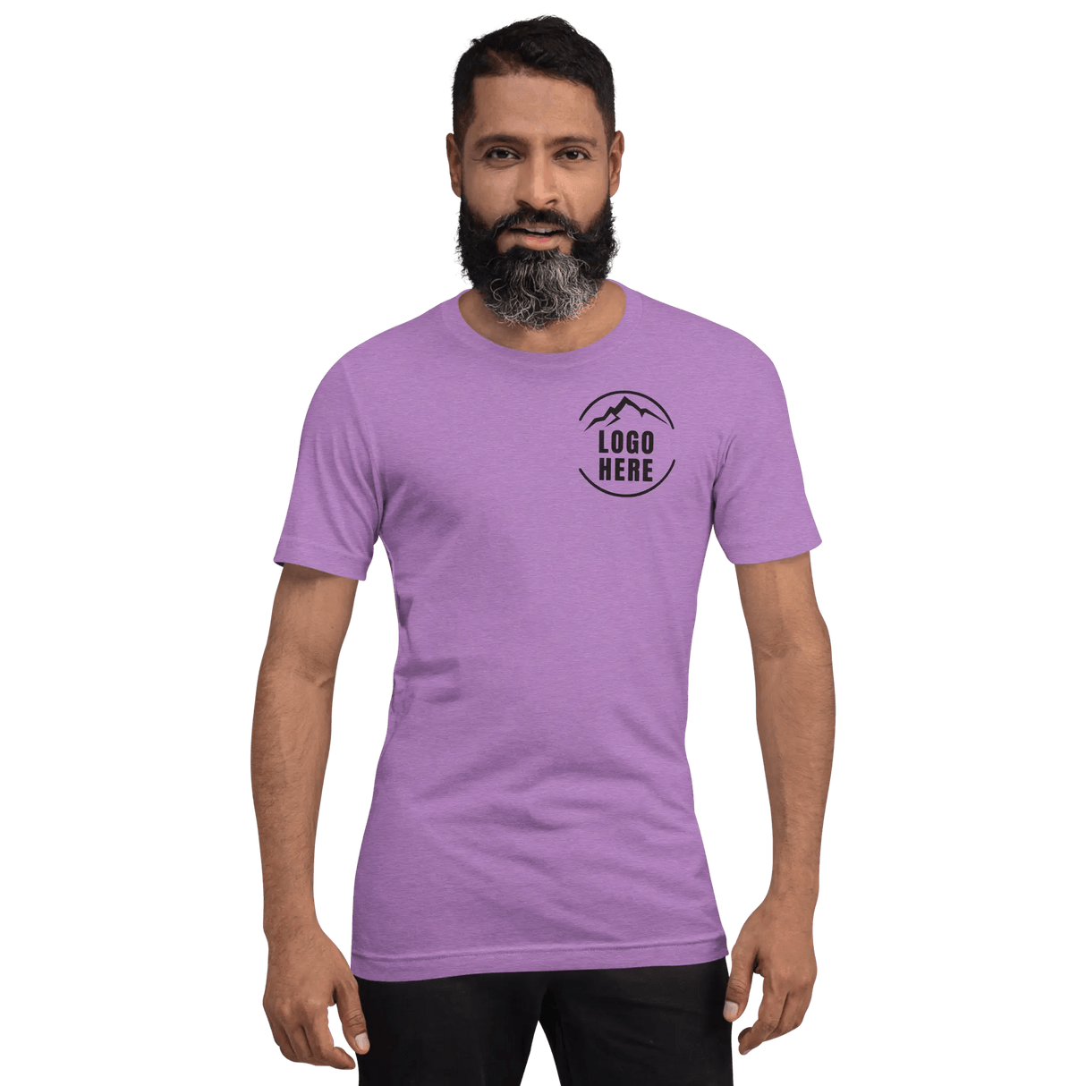 Custom Men's Bella + Canvas Printed Crewneck T-Shirt - Arklavo