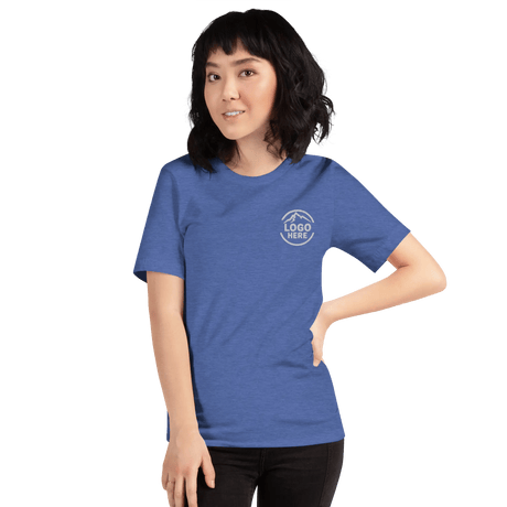Custom Women's Bella + Canvas Embroidered T-Shirt - Arklavo