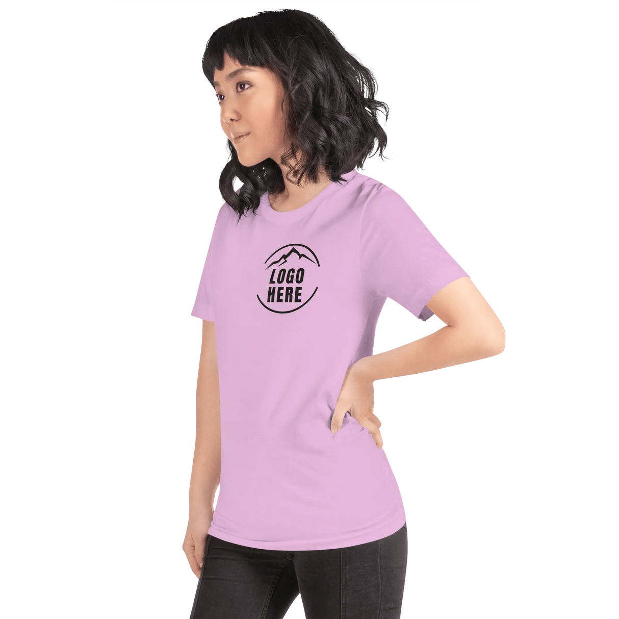 Custom Women's Bella + Canvas Printed Crewneck T-Shirt - Arklavo