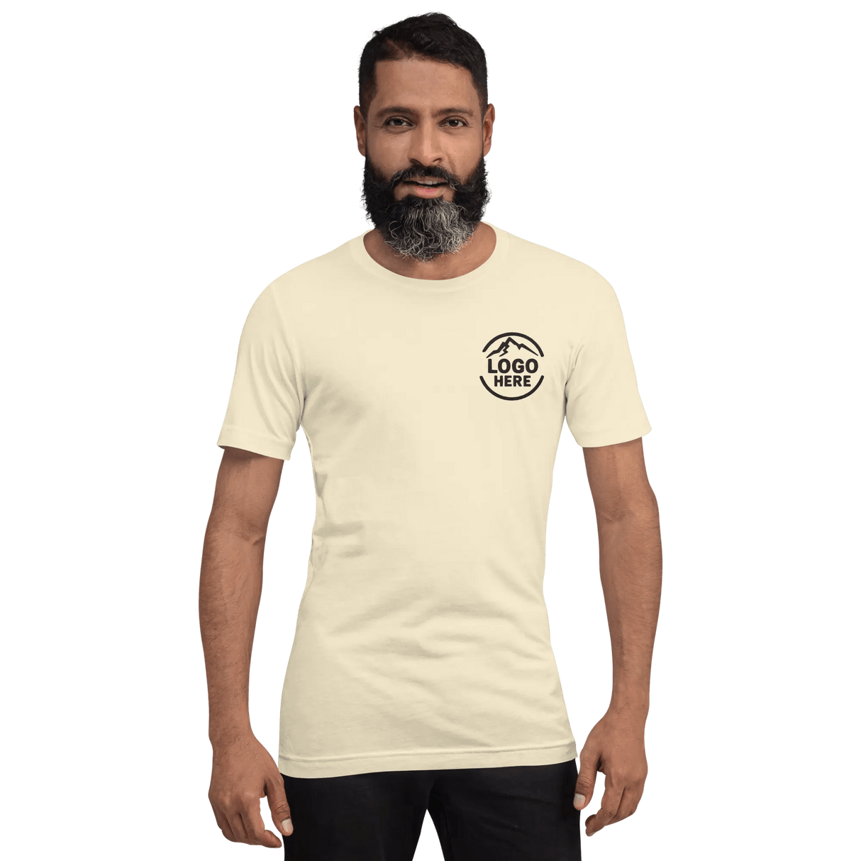 Custom Men's Bella + Canvas Embroidered T-Shirt - Arklavo