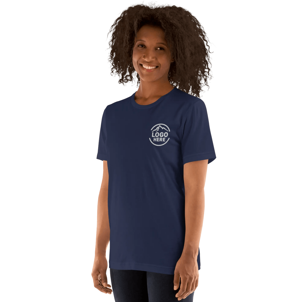 Custom Women's Bella + Canvas Embroidered T-Shirt - Arklavo