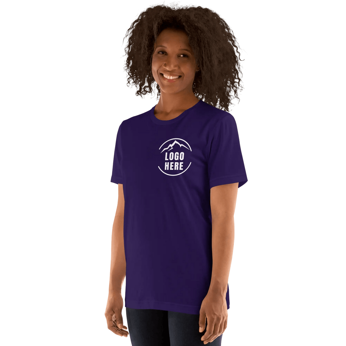 Custom Women's Bella + Canvas Printed Crewneck T-Shirt - Arklavo