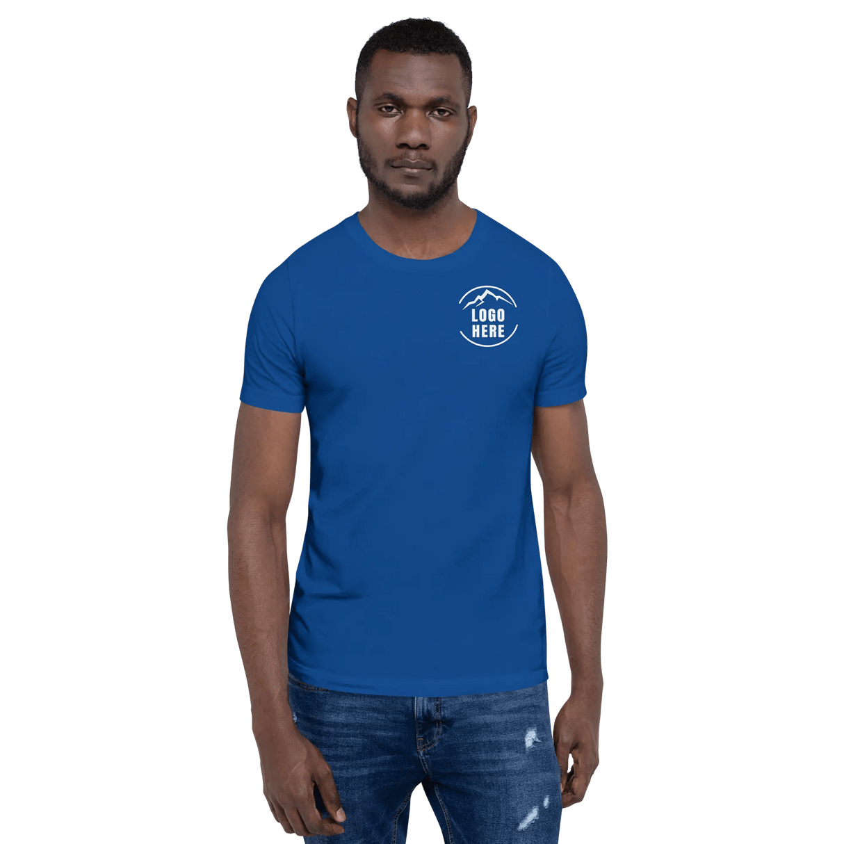 Custom Men's Bella + Canvas Printed Crewneck T-Shirt - Arklavo