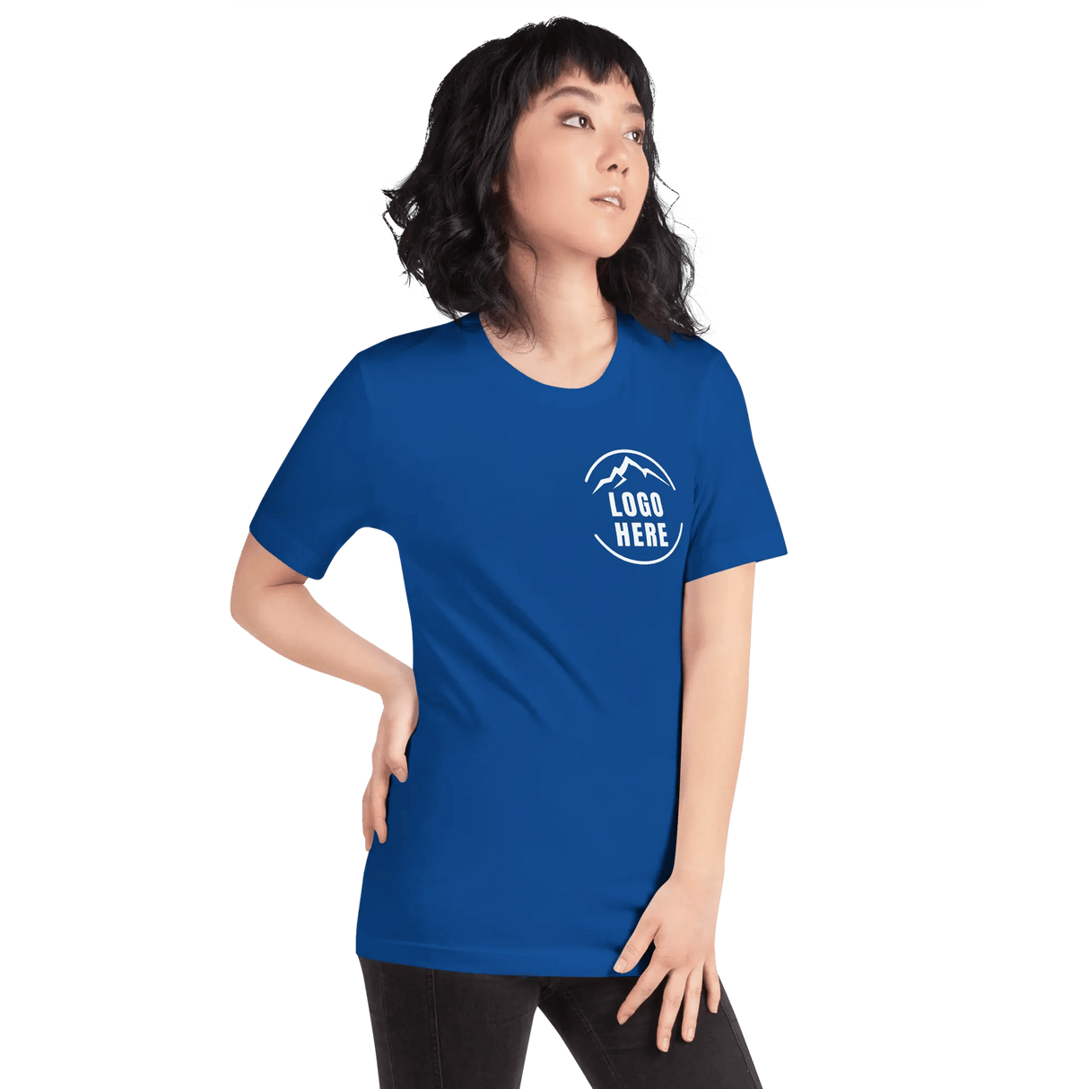 Custom Women's Bella + Canvas Printed Crewneck T-Shirt - Arklavo