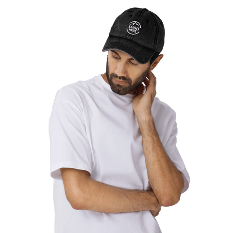 Custom Men's Otto Cap Embroidered Washed Cotton Cap - Arklavo