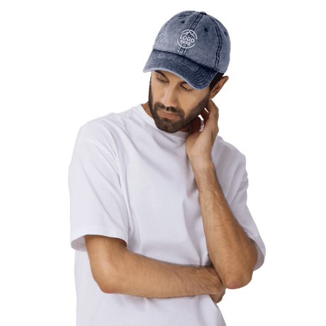 Custom Men's Otto Cap Embroidered Washed Cotton Cap - Arklavo