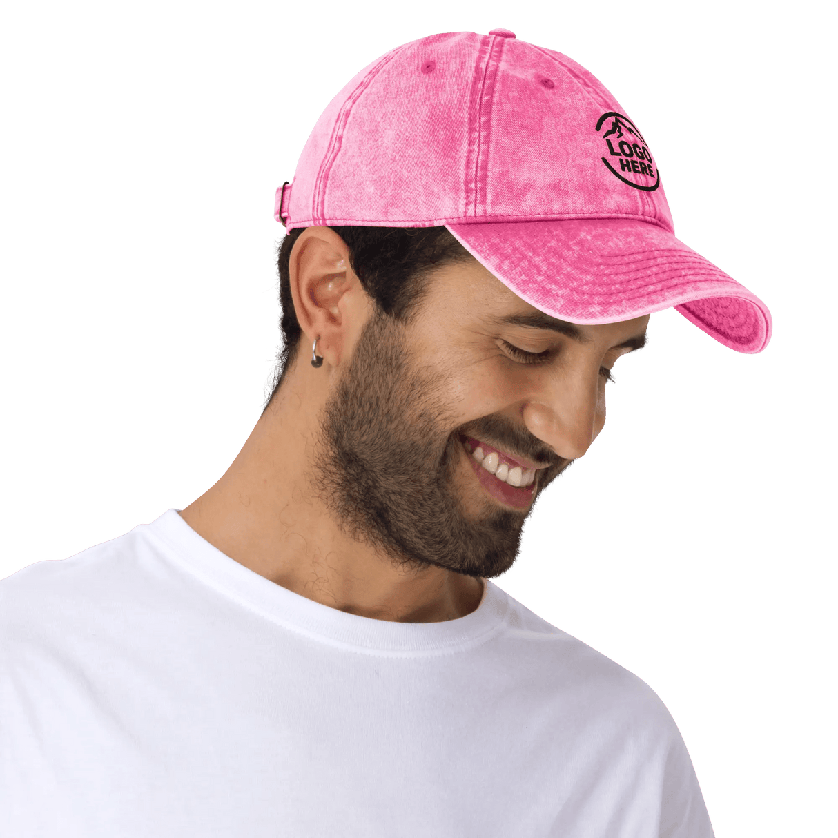 Custom Men's Otto Cap Embroidered Washed Cotton Cap - Arklavo