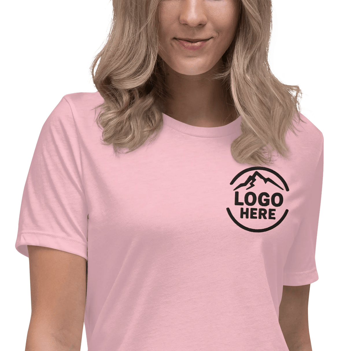 Custom Women's Bella + Canvas Embroidered Cotton T-Shirt - Arklavo