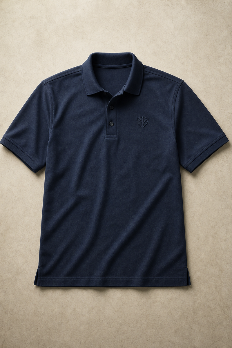 Custom work uniform showing the cut and fit