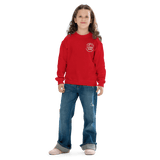 Custom Girls' Gildan Embroidered Crewneck Sweatshirt - Arklavo
