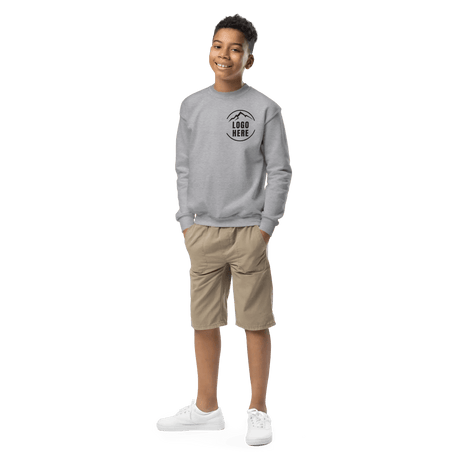 Custom Boys' Toddler Gildan Printed Crewneck Sweatshirt - Arklavo