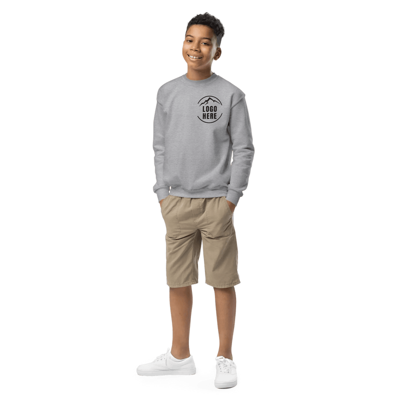Custom Boys' Toddler Gildan Printed Crewneck Sweatshirt - Arklavo