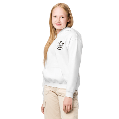 Custom Girls' Toddler Gildan Printed Pullover Hoodie - Arklavo